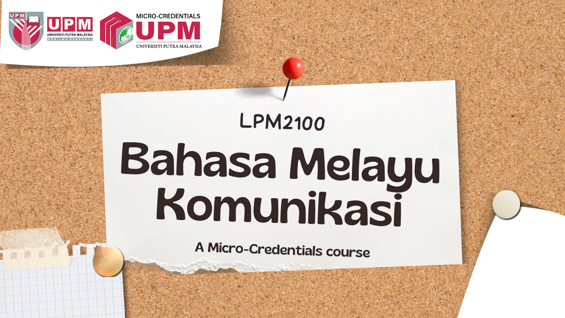 LPM2108 : INTRODUCTION TO BAHASA MELAYU KOMUNIKASI 