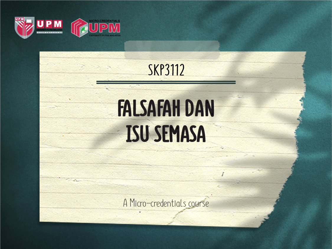 PENGENALAN SIJIL SKP 3112 FALSAFAH DAN ISU SEMASA
